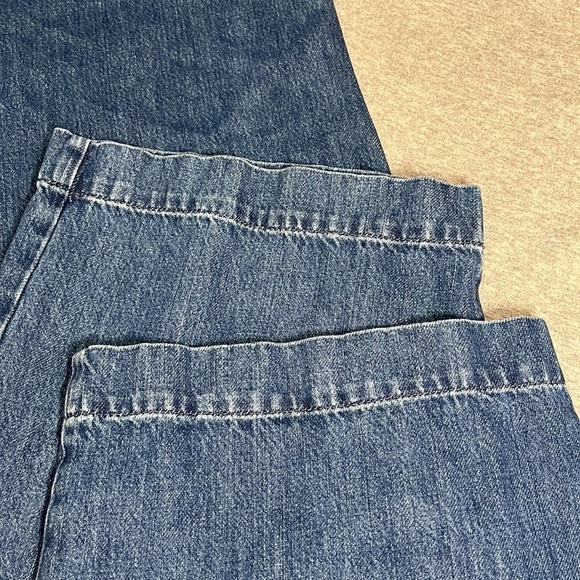 LONG Tall Sally high waist, wide leg jeans. - Picture 8 of 14